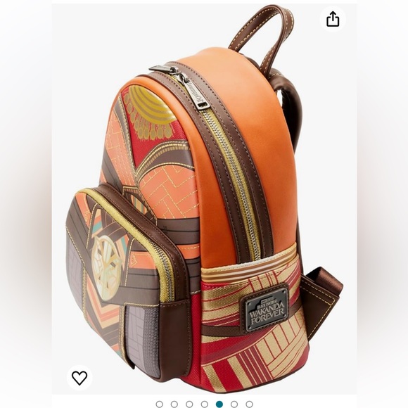 Disney Loungefly Marvel Wakanda Forever Black‎ Panther Okoye Mini Backpack main image 9